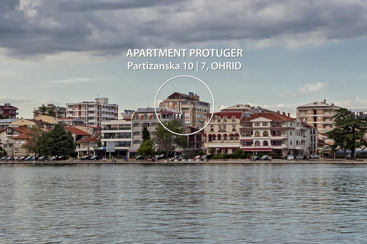 Protuger Apartman Ohrid Kültér fotó